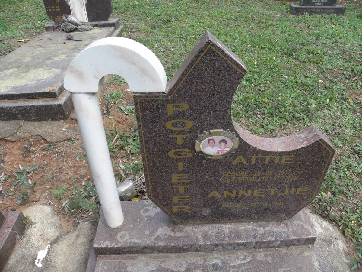 POTGIETER Attie 1937-2000 &amp; Annetjie 1941-