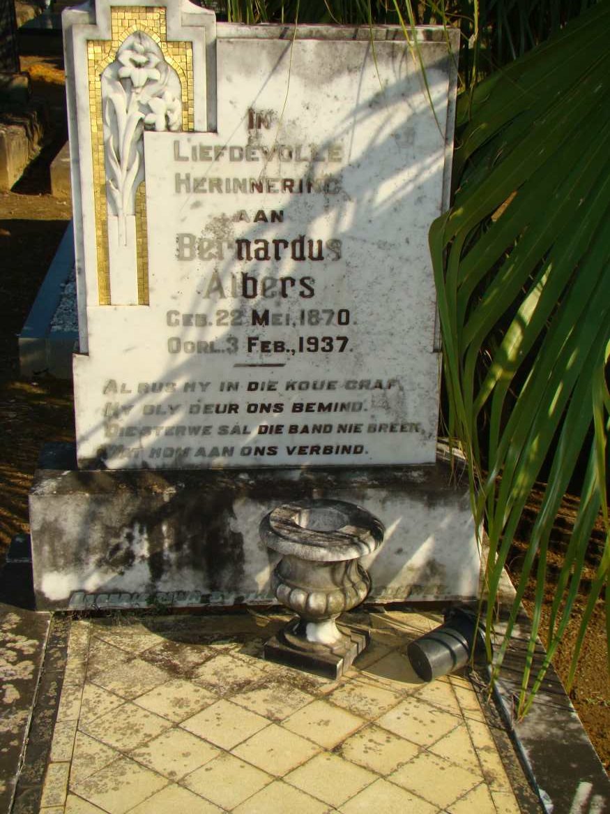 ALBERS Bernardus 1870-1937