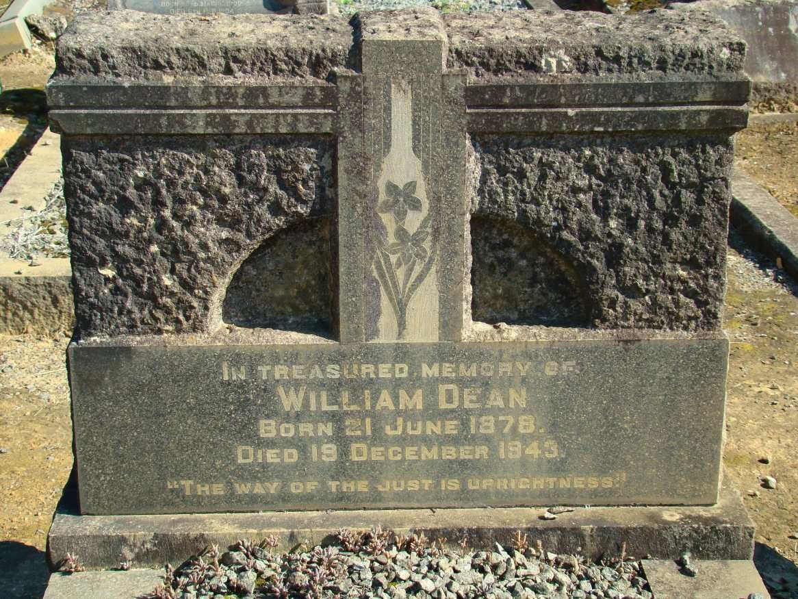 DEAN William 1878-1943