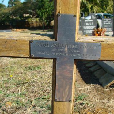 FOURIE Karel Johannes 1936-2006