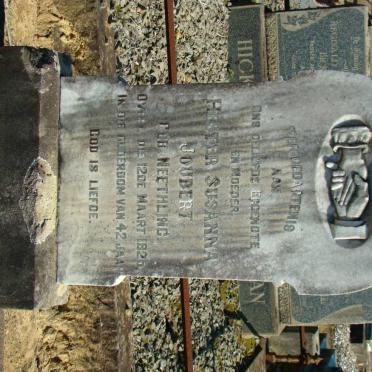 JOUBERT Hester Susanna nee NEETHLING -1925