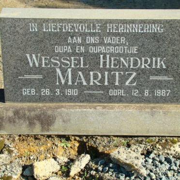 MARITZ Wessel Hendrik 1910-1987