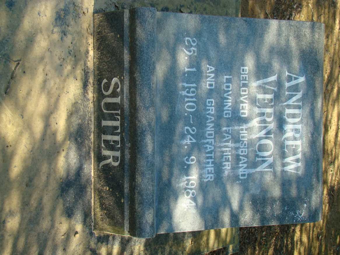 SUTER Andrew Vernon 1910-1984