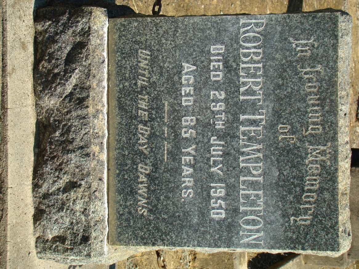 TEMPLETON Robert -1950