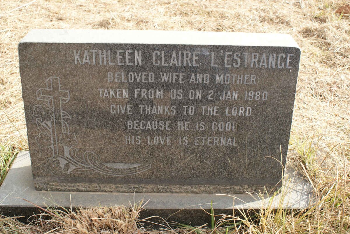 L'ESTRANGE Kathleen Claire -1980