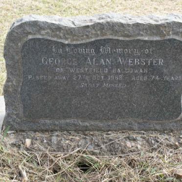 WEBSTER George Alan -1966