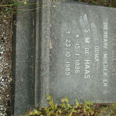 HAAS S.M., de 1896-1989