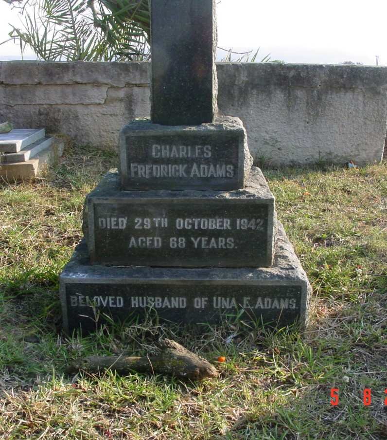 ADAMS Charles Fredrick -1942