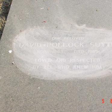 SUTTIE David Pollock 1883-1965