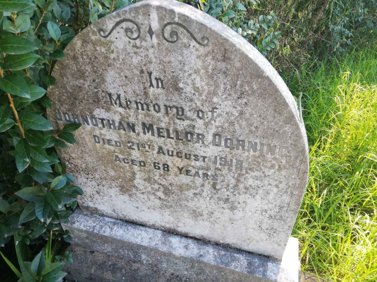 DORNING Johnothan Mellor -1918