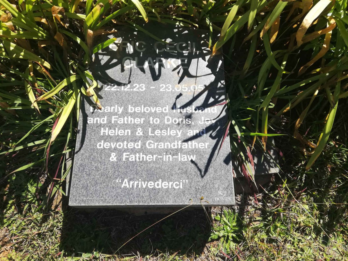 CLARKE Eric Cecil 1923-2005