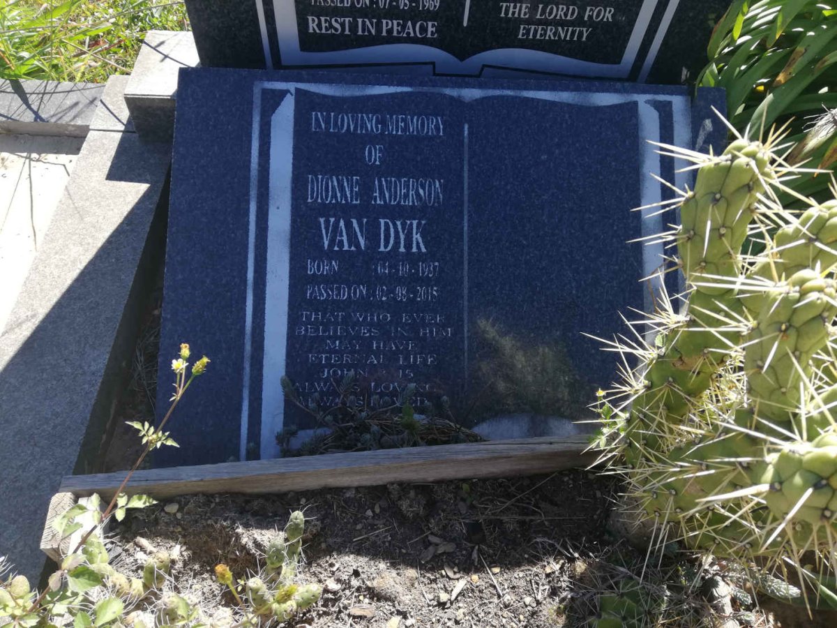 DYK Dionne Anderson, van 1937-2015