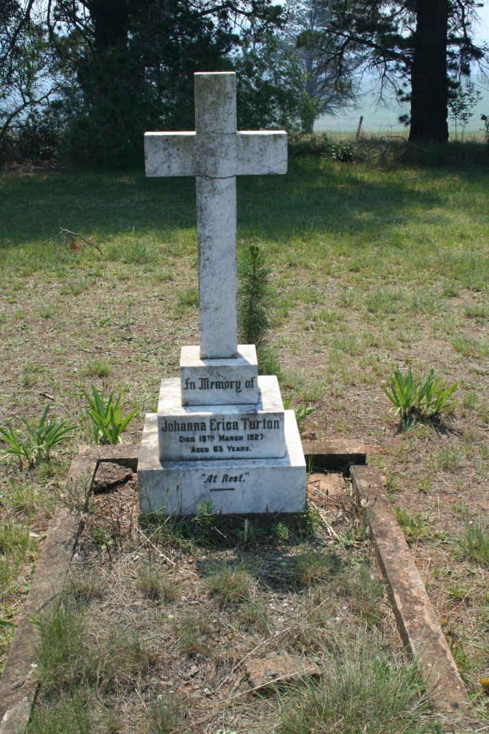 TURTON Johanna Erica -1927