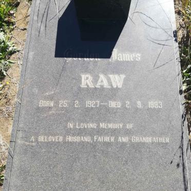 RAW Gordon James 1927-1993