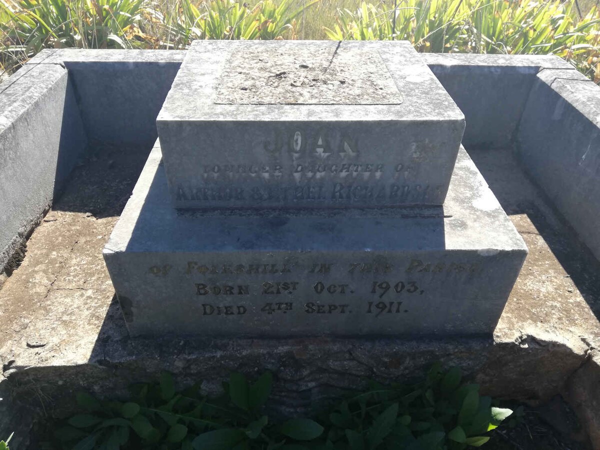 RICHARDSON Joan 1903-1911