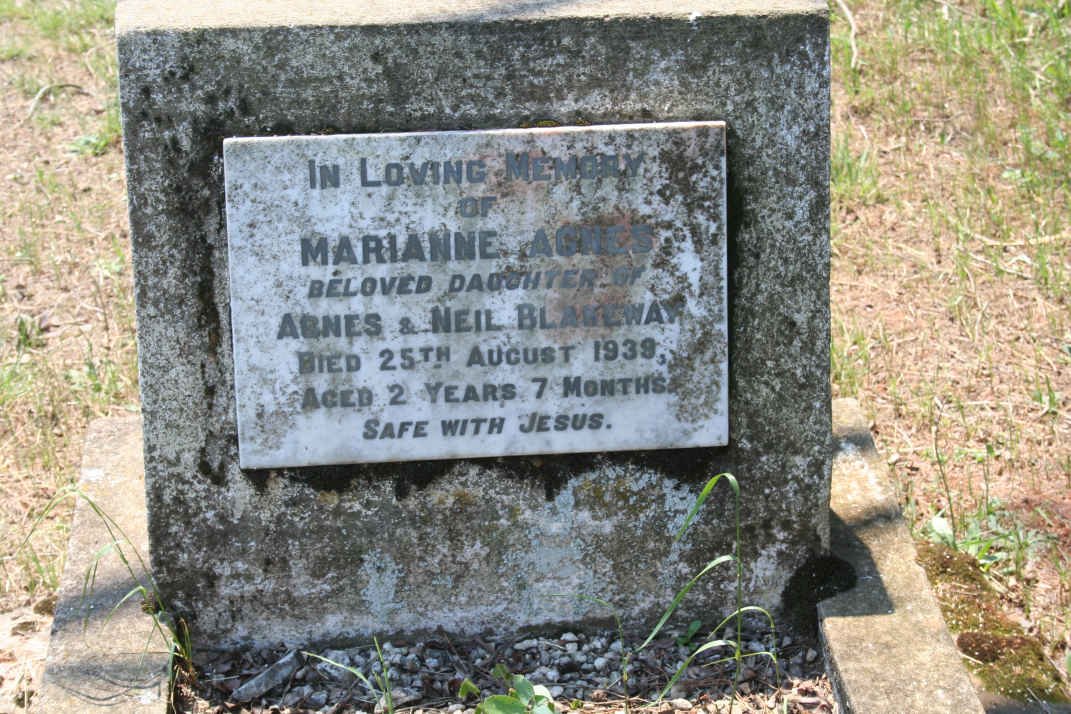 BLAKEWAY Marianne Agnes 1937-1939