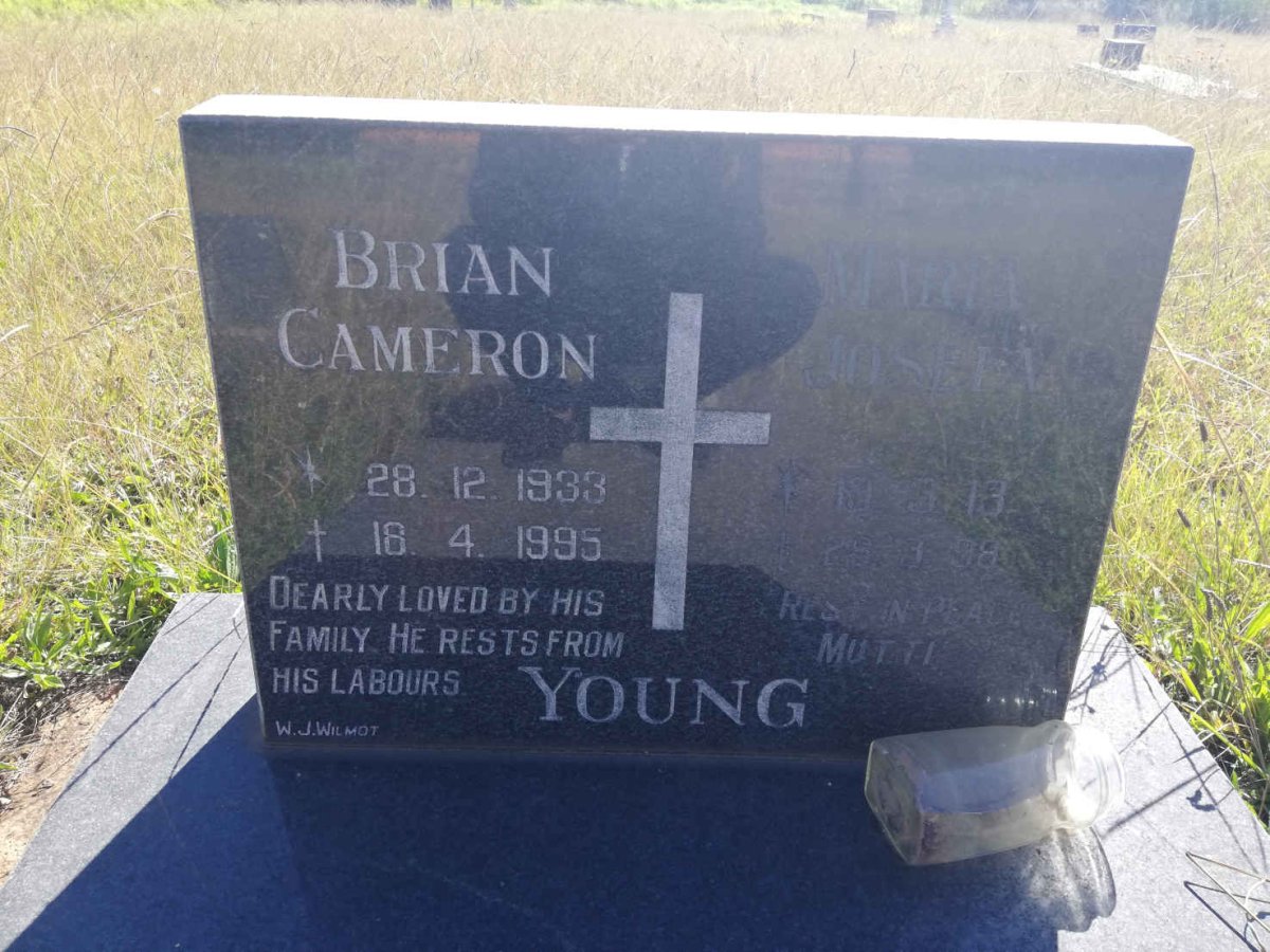 YOUNG Maria Jose? 1913-1998 :: YOUNG Brian Cameron 1933-1995