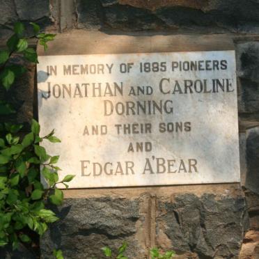 7. In memory of 1885 Pioneers