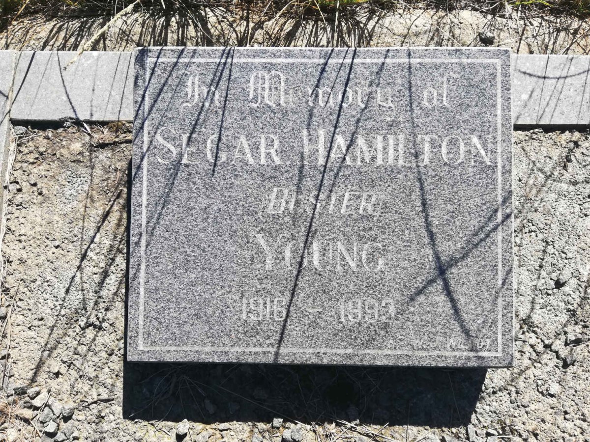 YOUNG Segar Hamilton 1916-1993