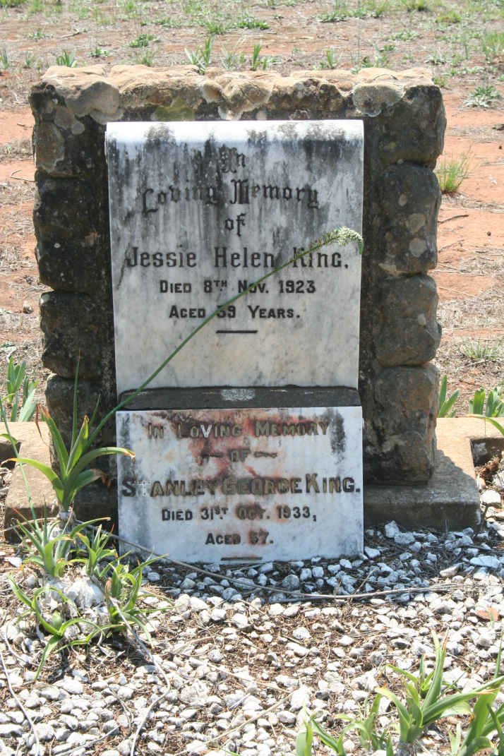 KING Stanley George -1933 &amp; Jessie Helen -1923