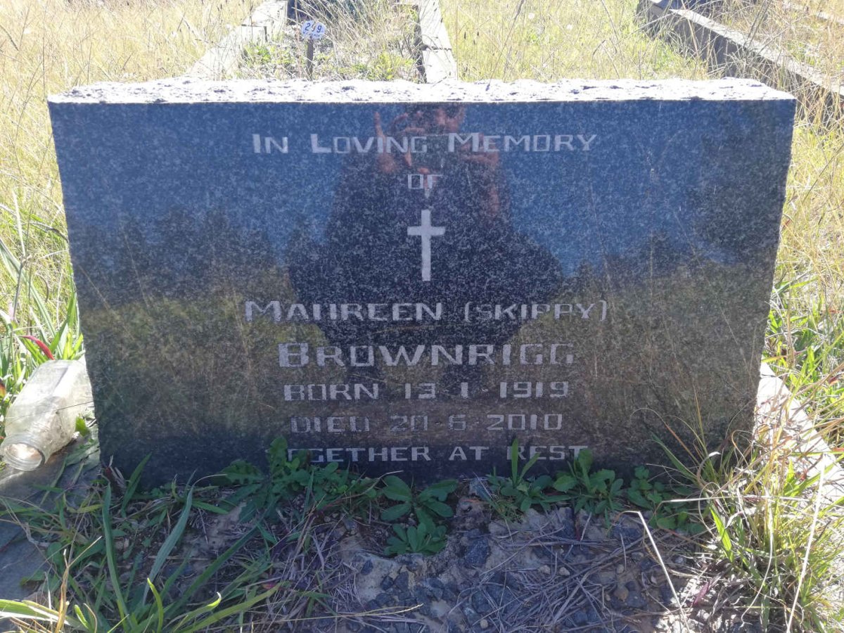 BROWNRIGG Maureen 1919-2010