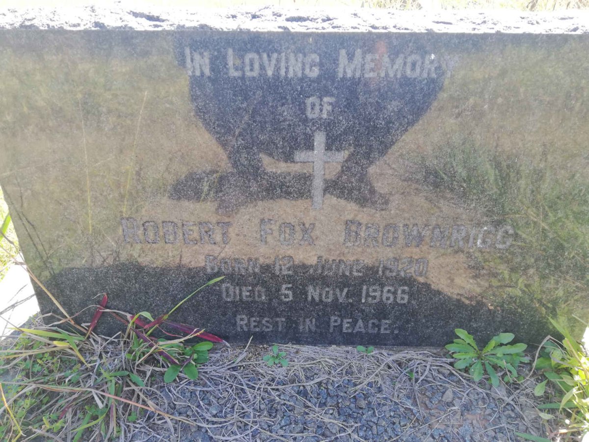 BROWNRIGG Robert Fox 1920-1966