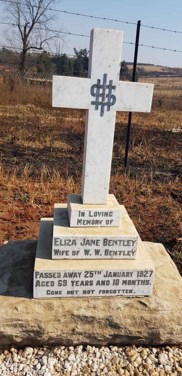 BENTLEY Eliza Jane -1927
