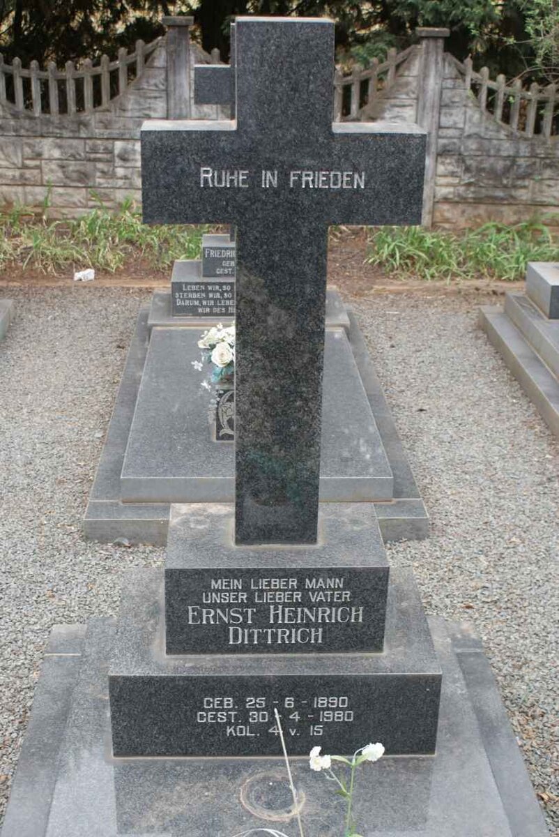 DITTRICH Ernst Heinrich 1890-1980