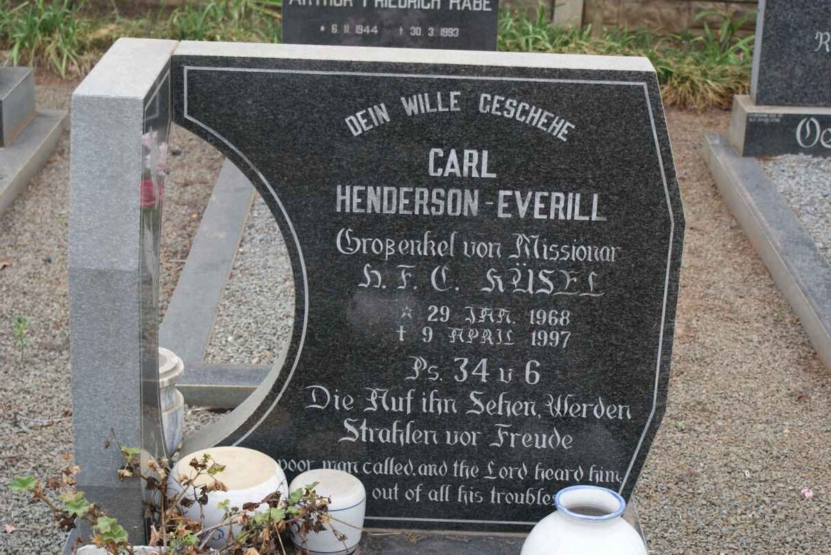 EVERILL Carl, Henderson 1968-1997