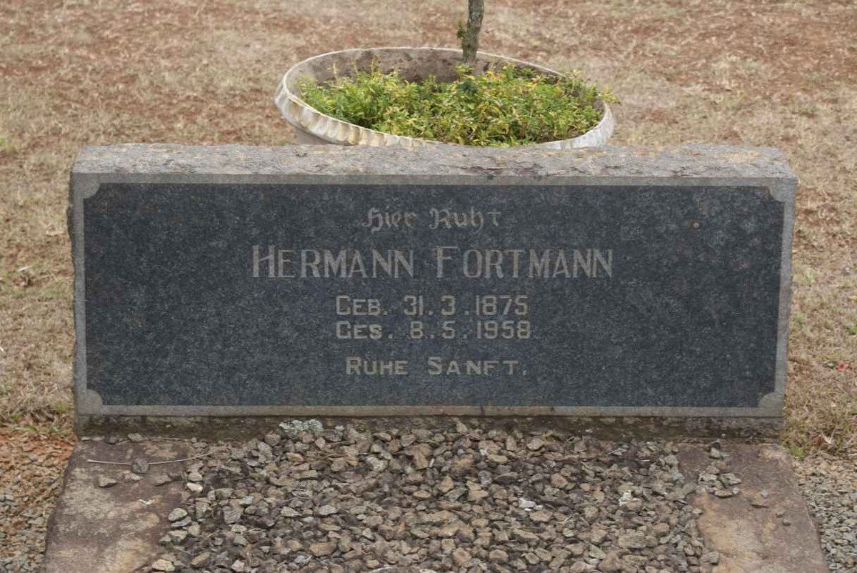 FORTMANN Hermann 1875-1958