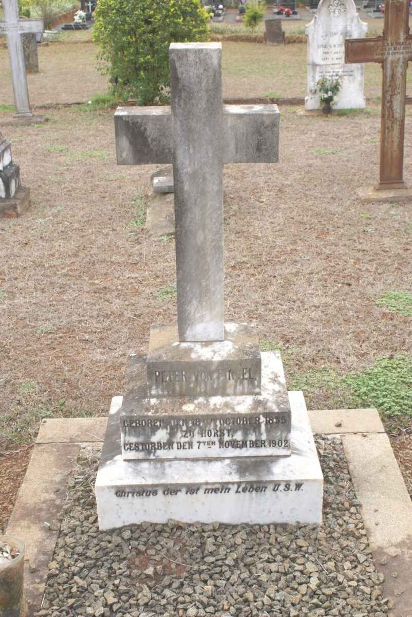 FINTEL  H. Peter, von 1835-1902