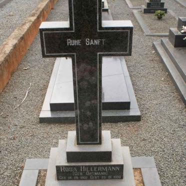 HILLERMANN Rosa nee ORTMANN 1902-1990