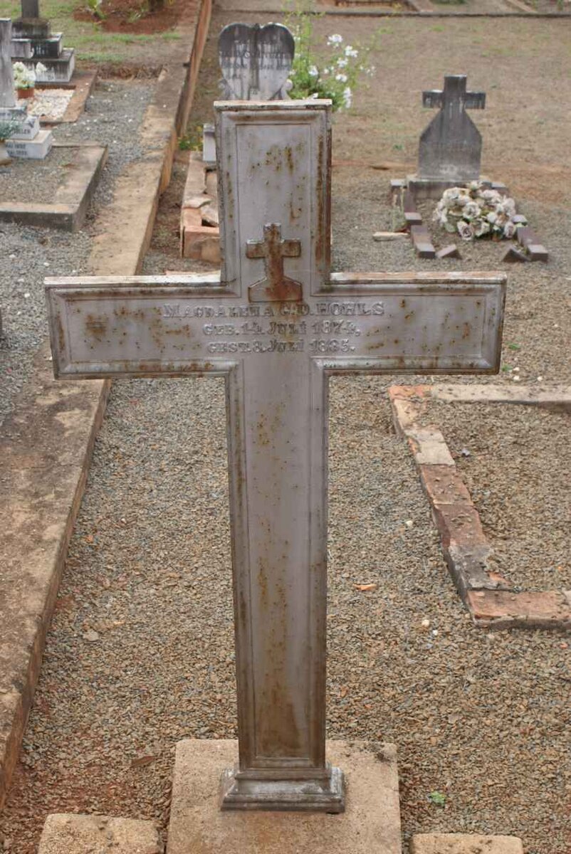 HOHLS Magdalena C.D. 1874-18?5