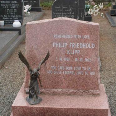 KLIPP Philip Friedhold 1963-2002