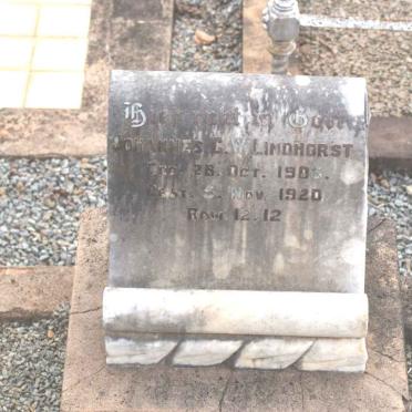 LINDHORST Johannes C.W. 1905-1920