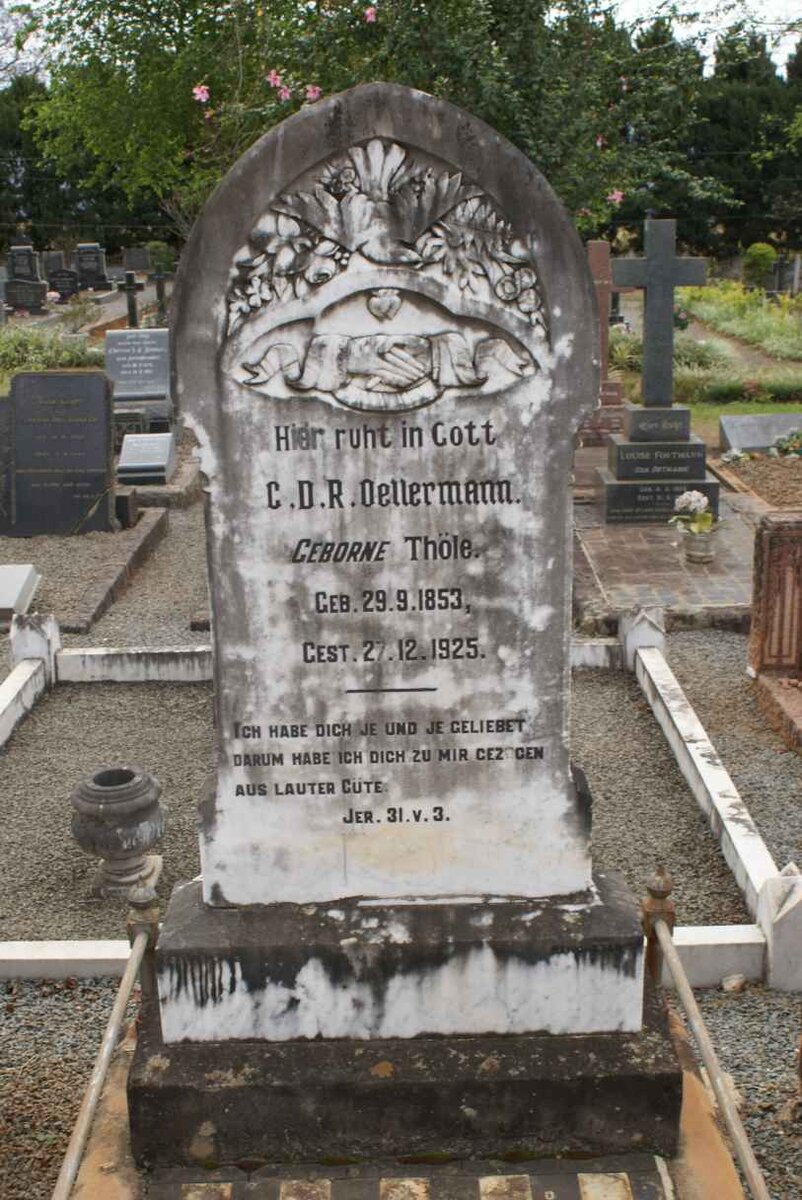 OELLERMANN C.D.R. nee THOLE 1853-1925