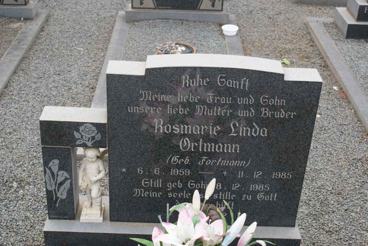 ORTMANN Rosmarie Linda nee FORTMANN 1959-1985 :: ORTMANN 1985-1985