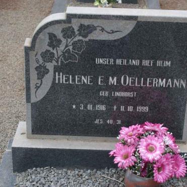 OELLERMANN Helene E.M. nee LINDHORST 1916-1999