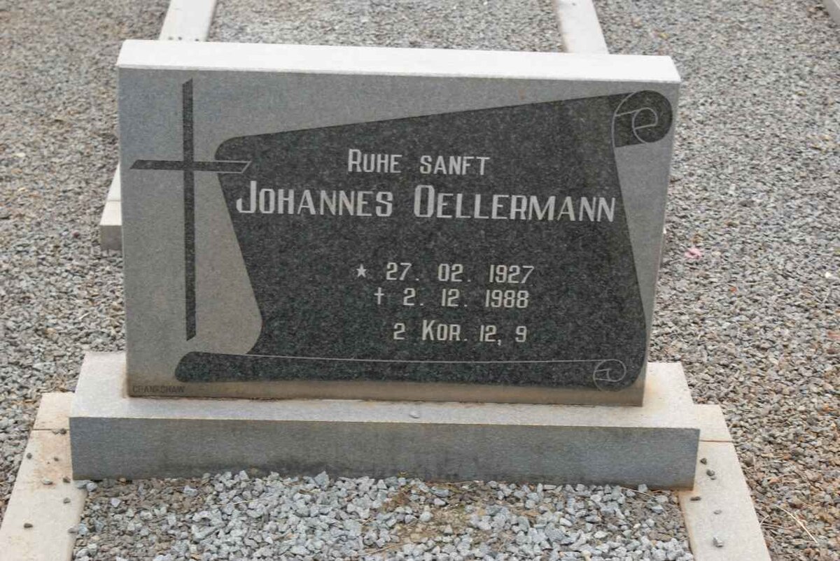 OELLERMANN Johannes 1927-1988