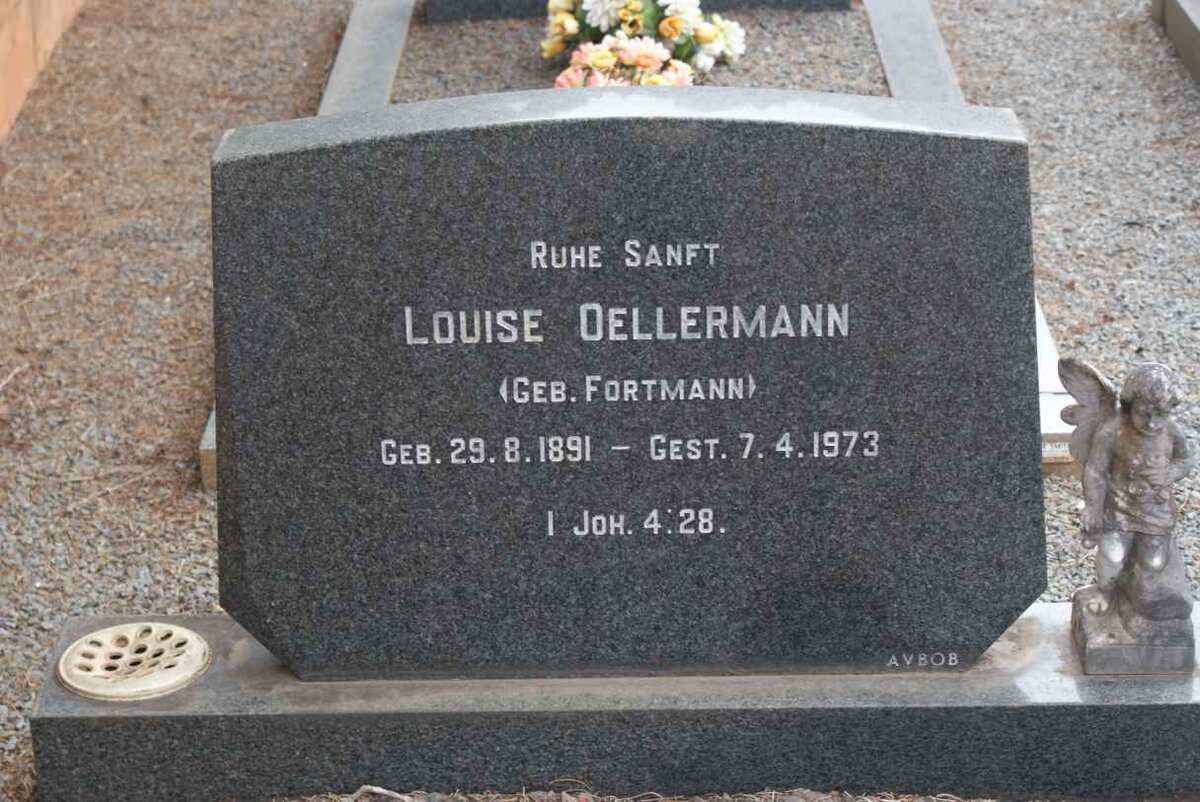 OELLERMANN Louise nee FORTMANN 1891-1973