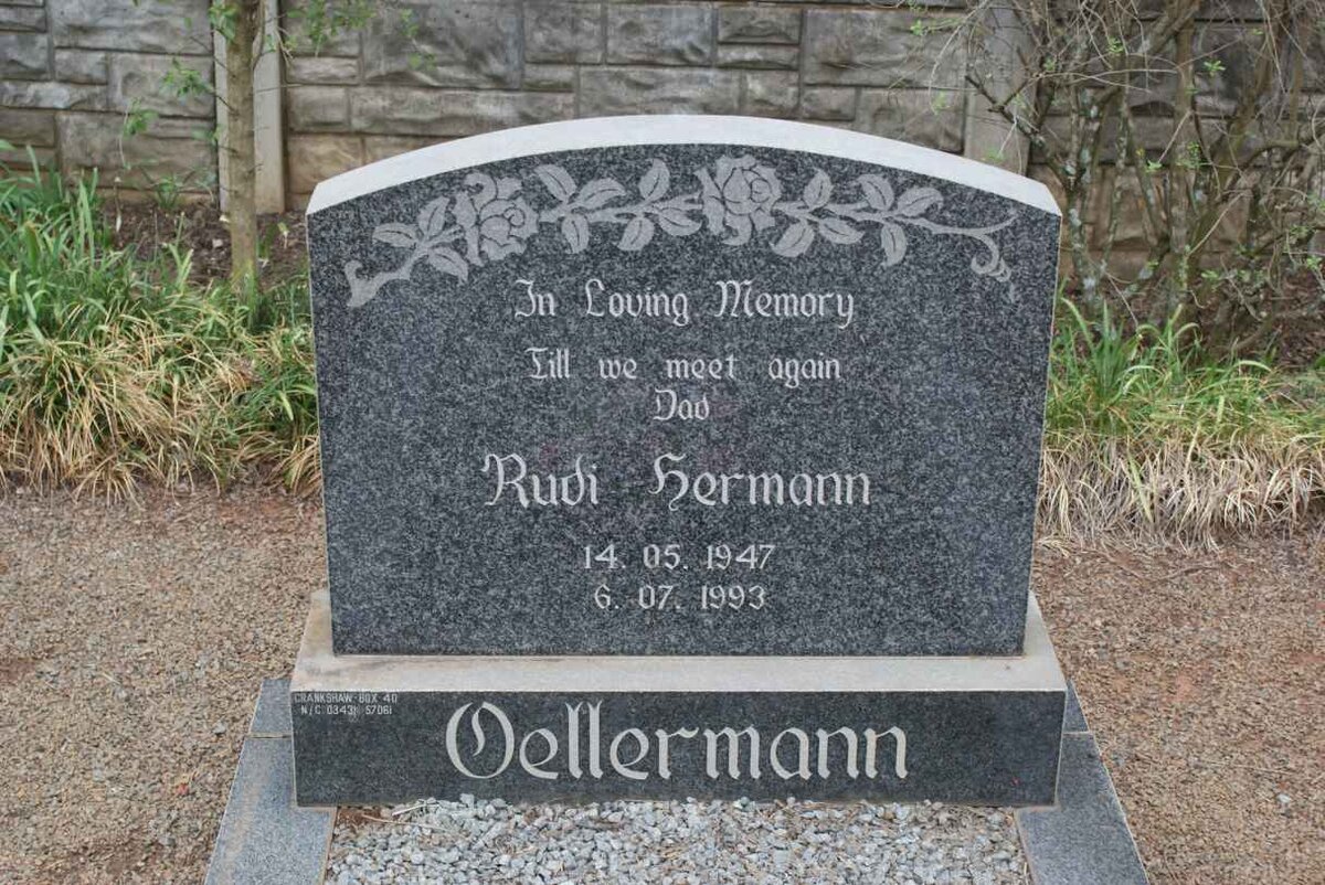 OELLERMANN Rudi Hermann 1947-1993
