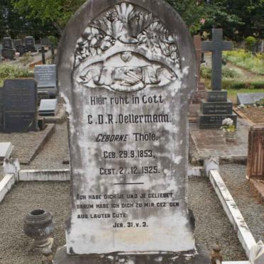 OELLERMANN C.D.R. nee THOLE 1853-1925