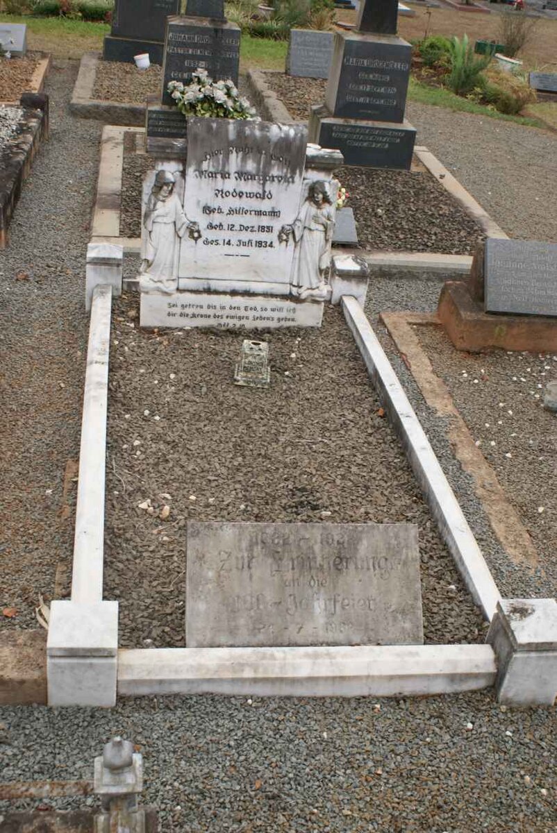 RODEWALT Maria Margareta nee HILLERMANN 1851-1934