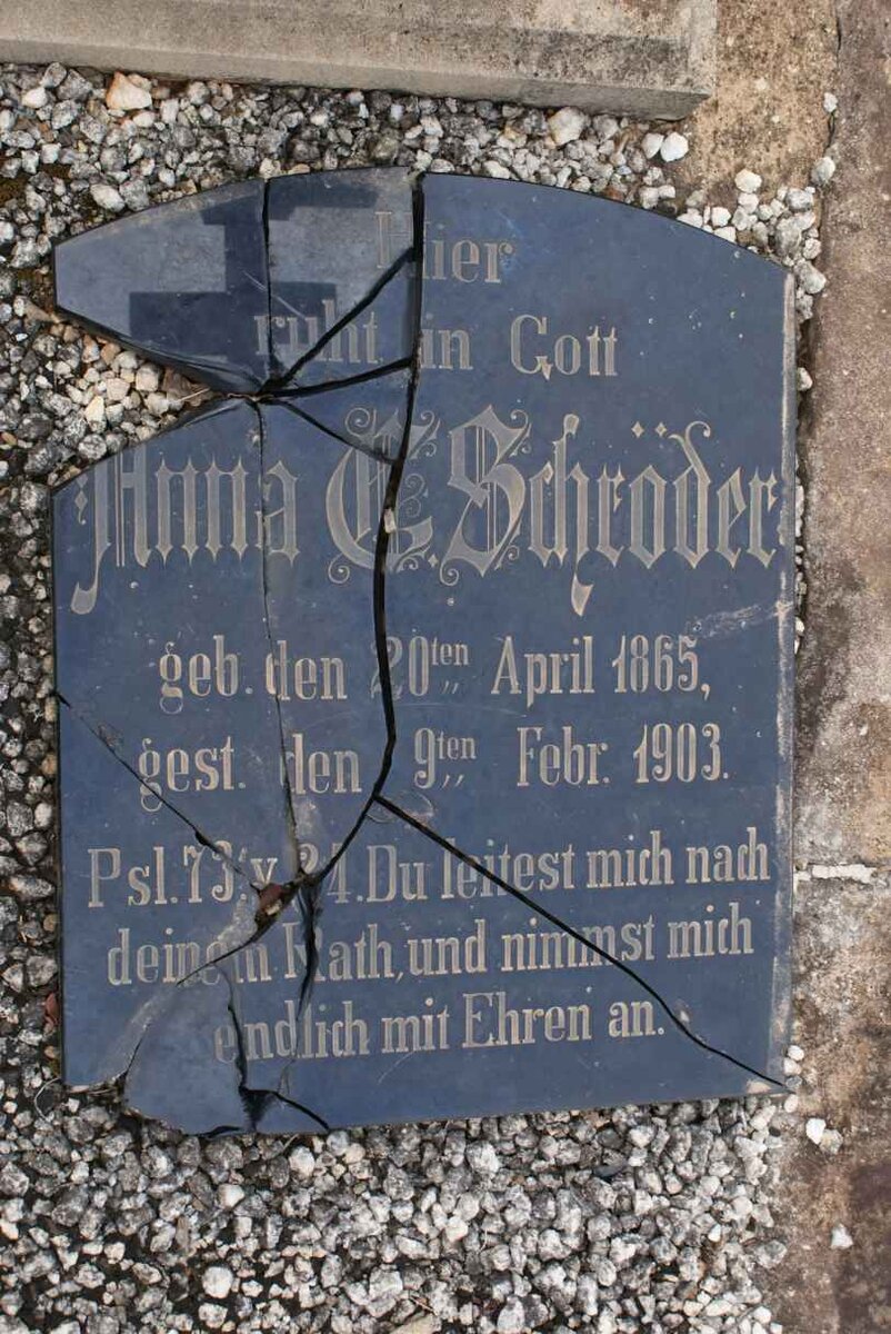 SCHRODER Anna C. 1865-1903