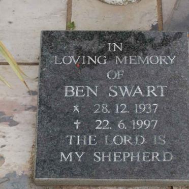 SWART Ben 1937-1997