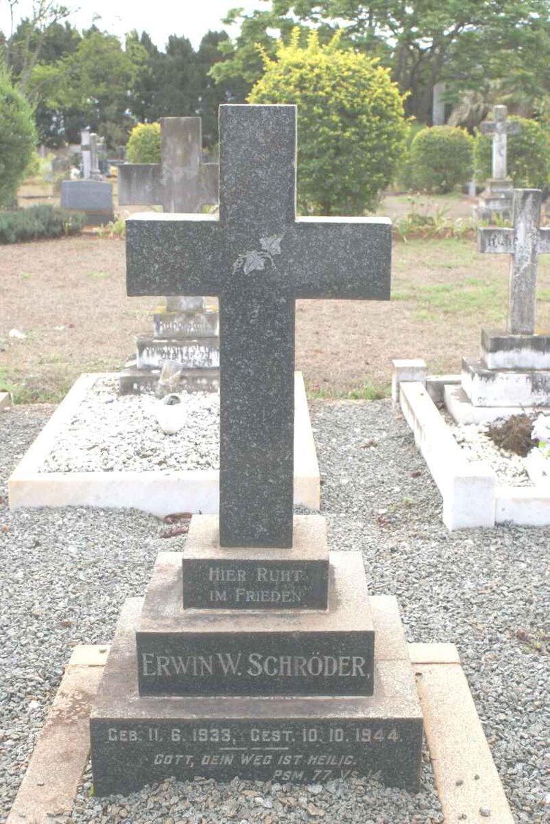 SCHRODER Erwin 1933-1944