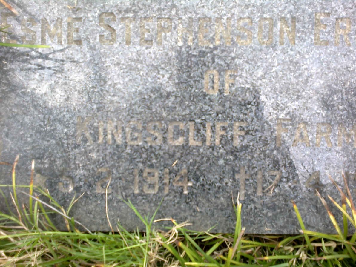 ERSKINE Esme Stephenson 1914-1982