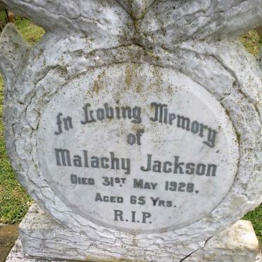 JACKSON Malachy -1928