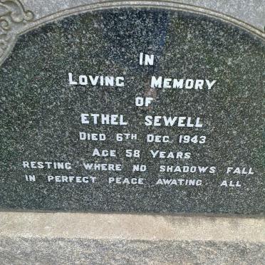 SEWELL Ethel -1943