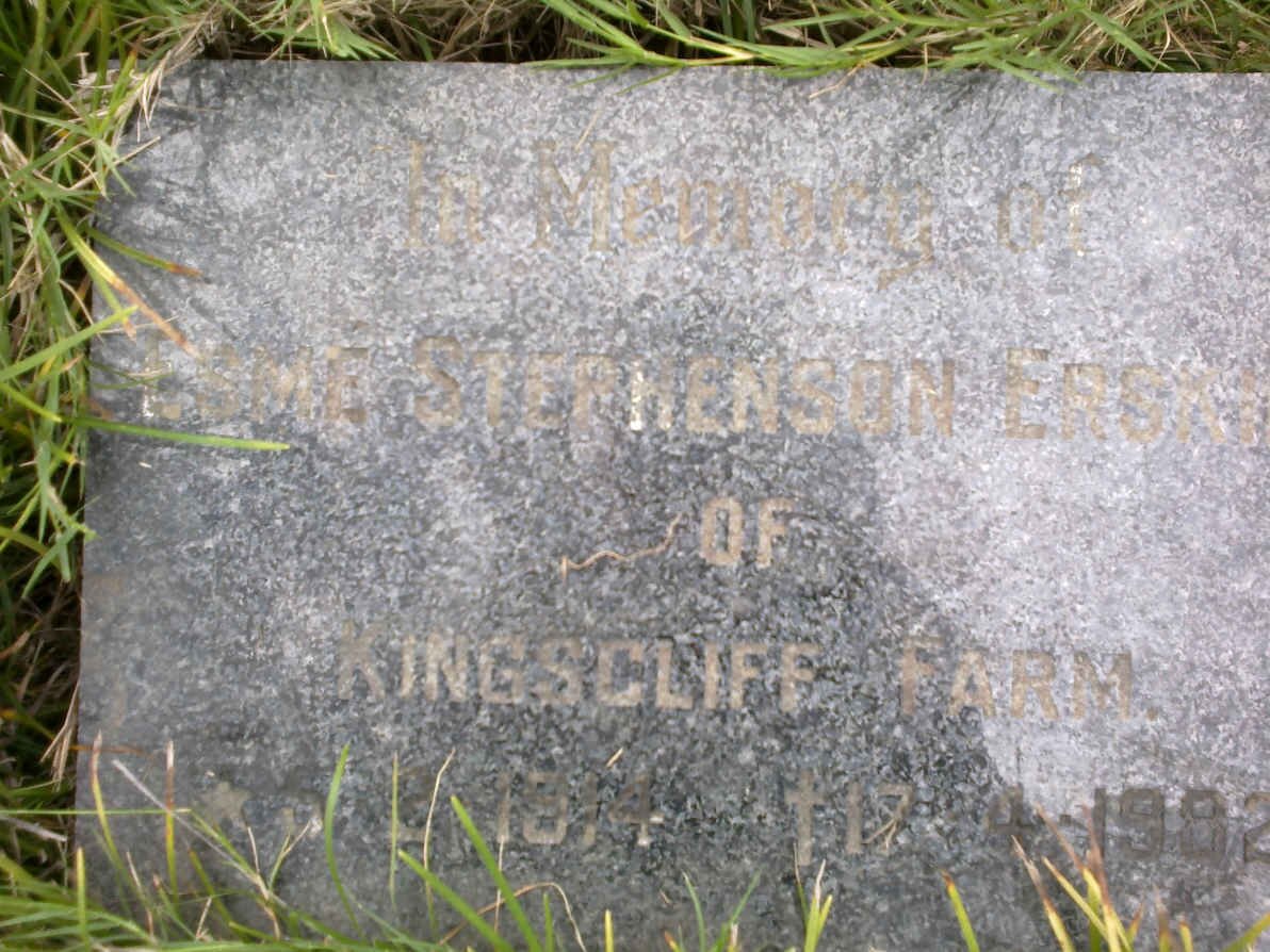 ERSKINE Esme Stephenson 1914-1982